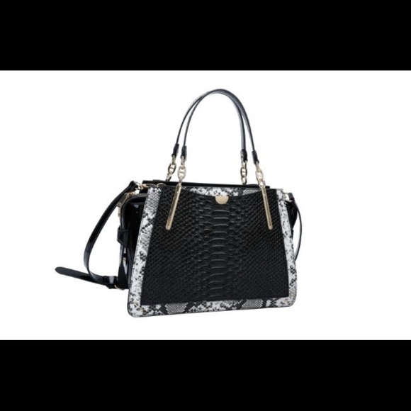 ameri mode black viper purse with straps and dust bag - Picture 2 of 11